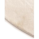 Kunstkarusnahast vaip Furry Beige ø 80 cm ümmargune