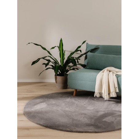 Kunstkarusnahast vaip Karvane hall ø 200 cm