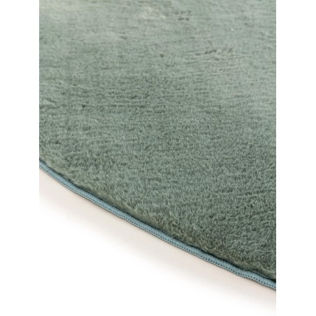 Kunstkarusnahast vaip Karvane Roheline ø 120 cm