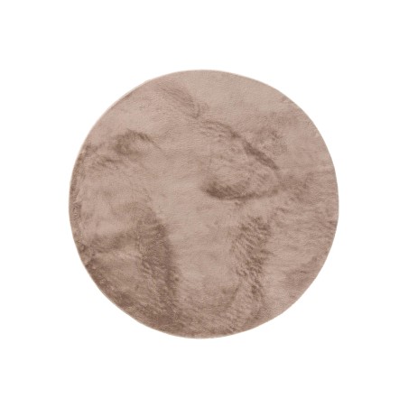 Kunstkarusnahast vaip Furry Taupe ø 200 cm