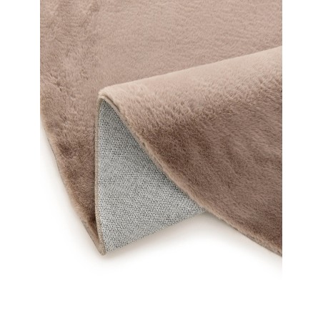 Kunstkarusnahast vaip Furry Taupe ø 200 cm
