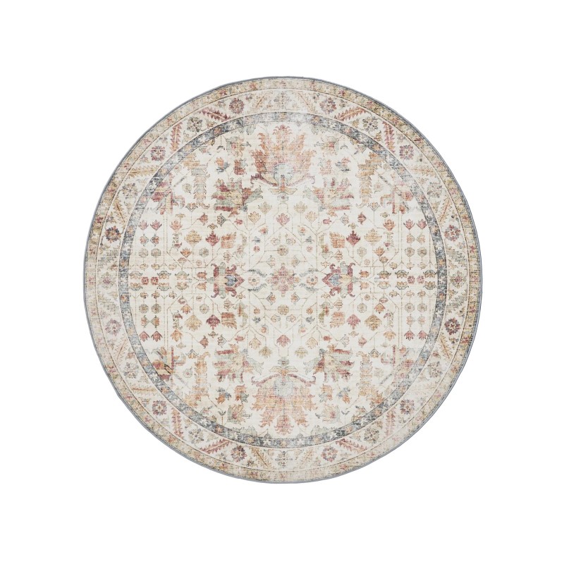 Pestav vaip George Mitmevärviline/Beež ø 120 cm