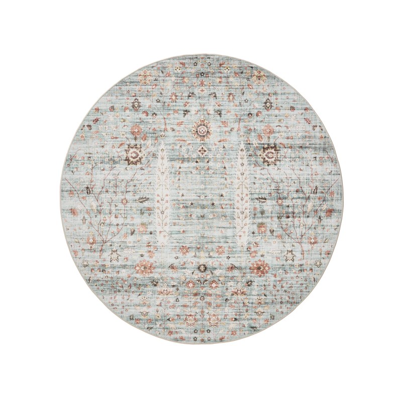 Pestav vaip George Turquoise ø 160 cm