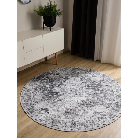 Pestav vaip George Charcoal ø 120 cm