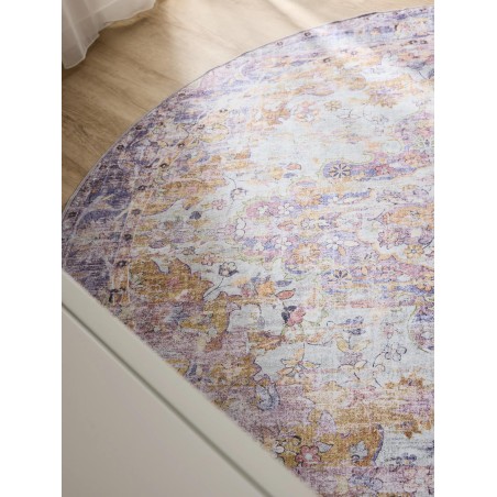 Pestav vaip George Mitmevärviline/Lilla ø 120 cm