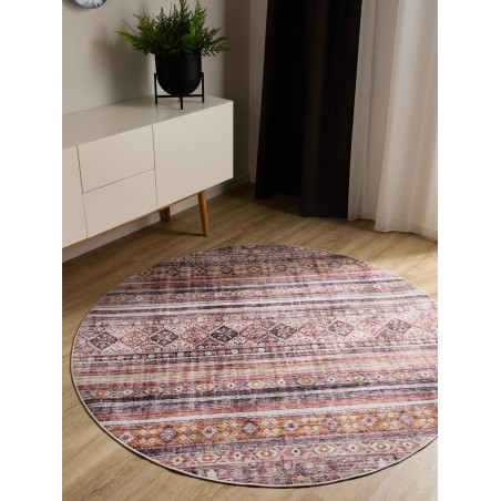 Pestav vaip George mitmevärviline/roosa ø 160 cm