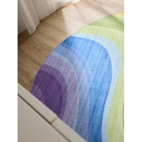 Pestav vaip George Mitmevärviline/Lilla ø 120 cm