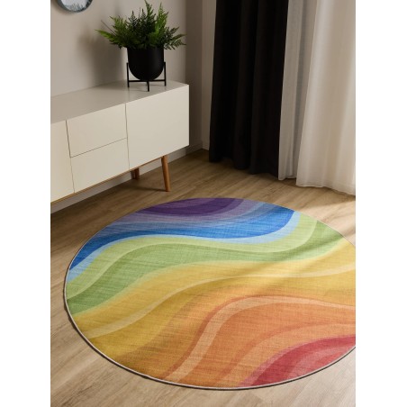 Pestav vaip George Mitmevärviline/Lilla ø 160 cm