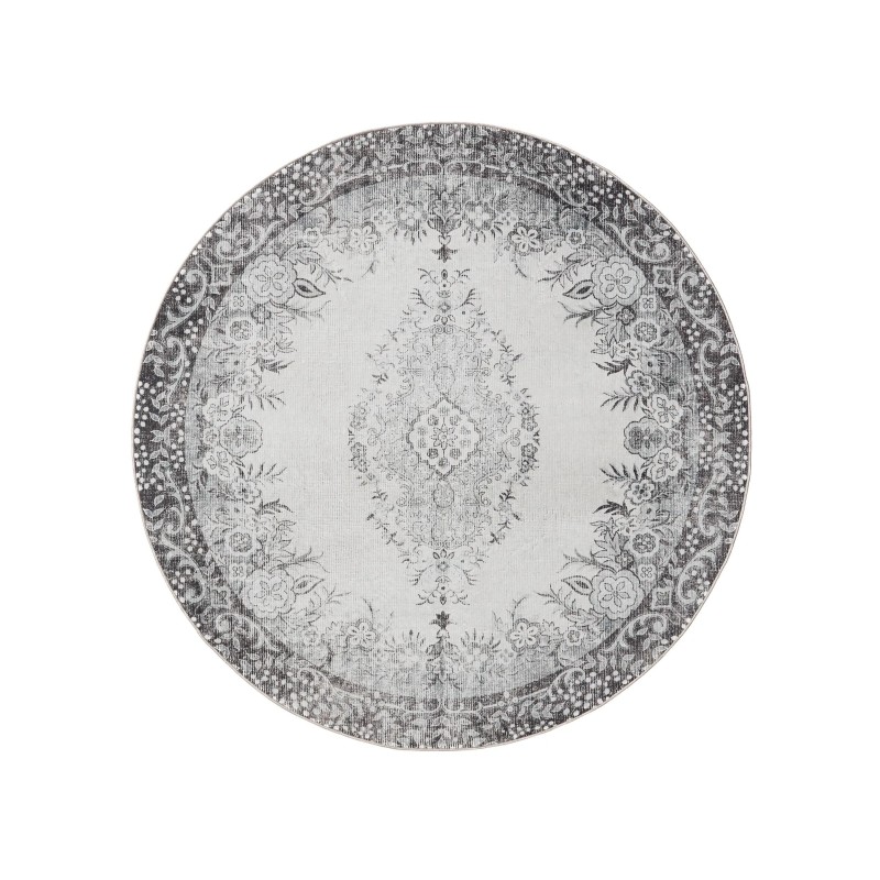 Pestav vaip George must/hall ø 120 cm