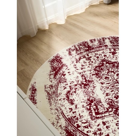 Vaip Suki Kreem/Punane ø 160 cm