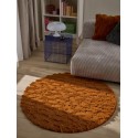 Kunstkarusnahast vaip Immy Orange ø 160 cm