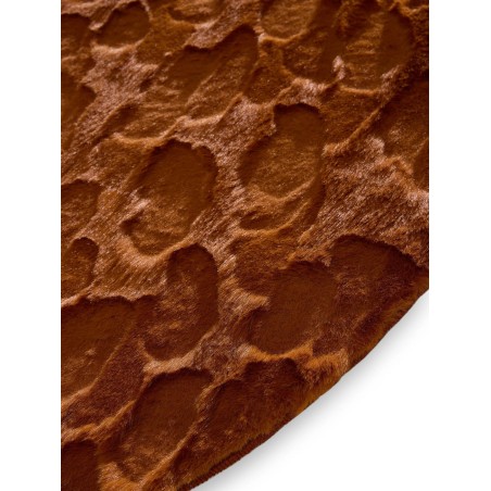 Kunstkarusnahast vaip Immy Orange ø 160 cm