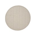 In- & Outdoor ümmargune vaip Agra kreem/sinine ø 160 cm