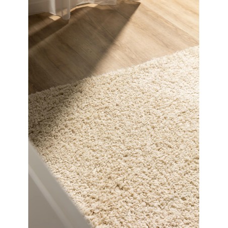 Pestav Shaggy Rug Soho Cream 200x200 cm