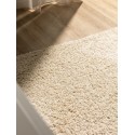 Pestav Shaggy Rug Soho Cream 200x200 cm