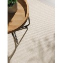 Sise- ja välivaip Iowa kreem 195x195 cm