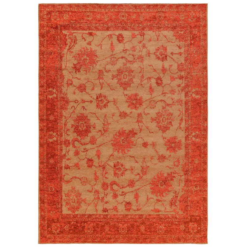 Flat Weave vaip Frencie Red 240x340 cm