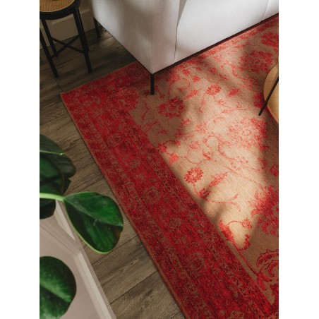Flat Weave vaip Frencie Red 240x340 cm