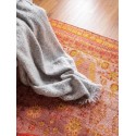 Flat Weave vaip Stay Red 195x285 cm