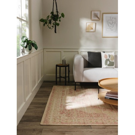 Flat Weave vaip Frencie Rose 200x285 cm