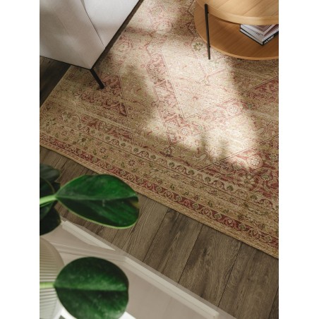 Flat Weave vaip Frencie Rose 200x285 cm