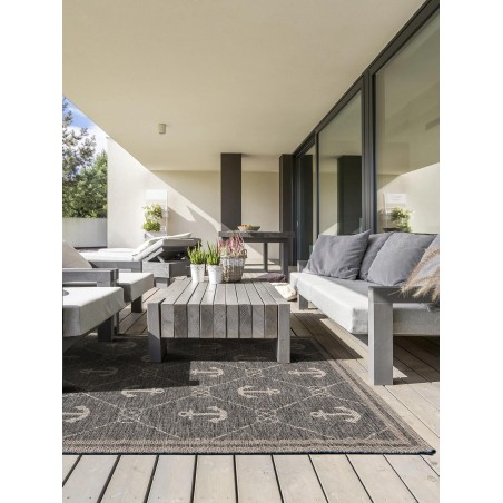 In- & Outdoor vaip River Blue 133x190 cm