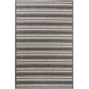 In- & Outdoor vaip River beež/sinine 100x150 cm