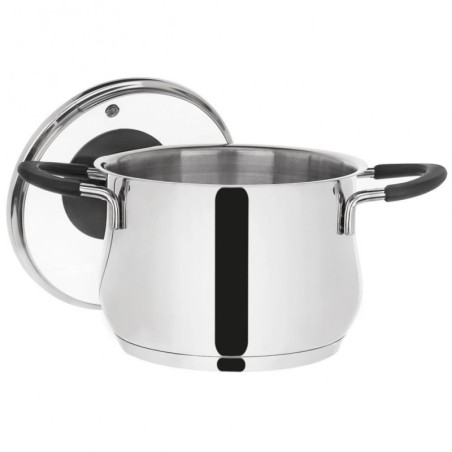 Klaaskaanega teraspott DALIE 16 cm, 2, 4 liitrit