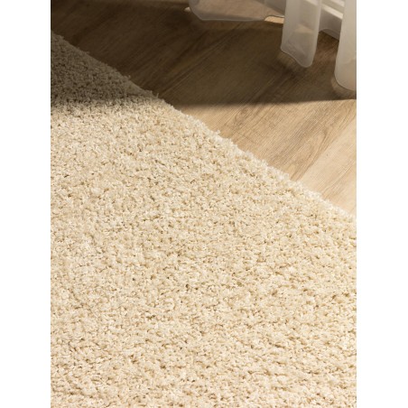 Pestav Shaggy Rug Soho Cream 80x150 cm