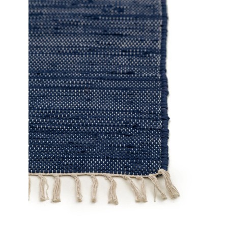 Taaskasutatud materjalist vaip Tom Dark Blue 60x100 cm