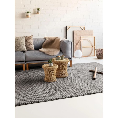 Villane vaip Uno Helehall 80x150 cm