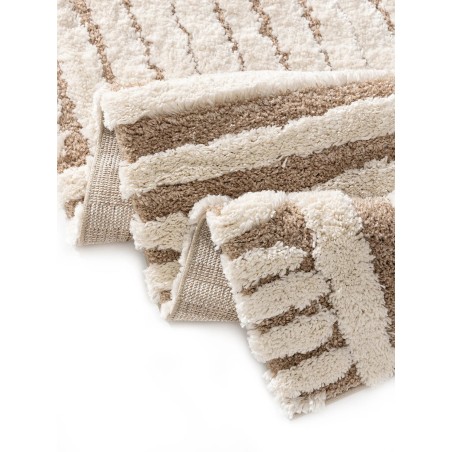 Shaggy Rug Tibo Cream/Beež 200x290 cm
