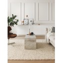 Villane vaip Patch Pruun 160x230 cm