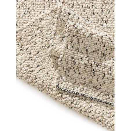 Villane vaip Patch Valge/must 200x300 cm