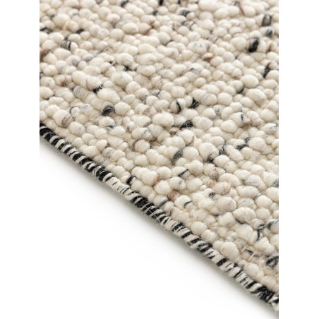 Villane vaip Patch Valge/must 200x300 cm