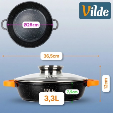 Klaaskaanega sügav graniidist pann TERRUNA... | FreshDesign.ee