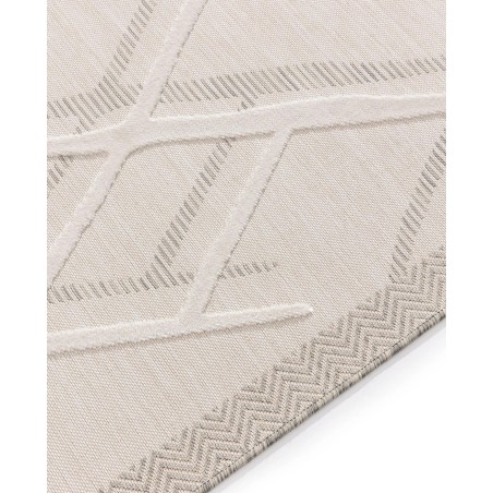 In- & Outdoor vaip Flora Cream 240x350 cm