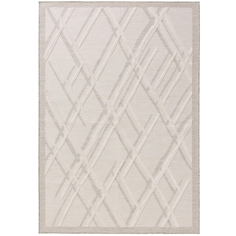 In- & Outdoor vaip Flora Cream 80x150 cm