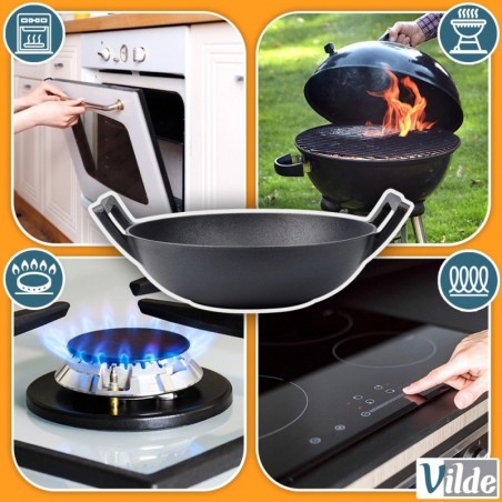 CAST LINE malmist wok-pann, 32 cm | FreshDesign.ee