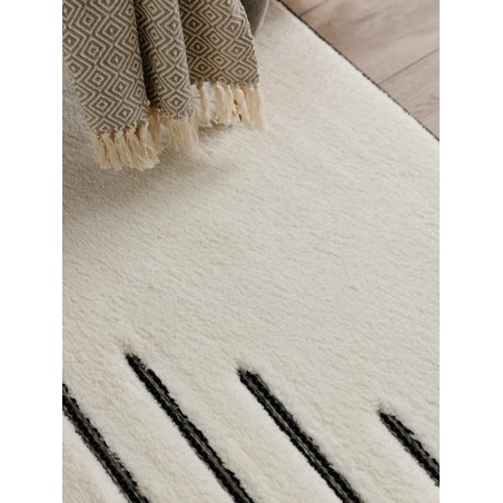 Vaip Elvy Cream/Grey 120x170 cm