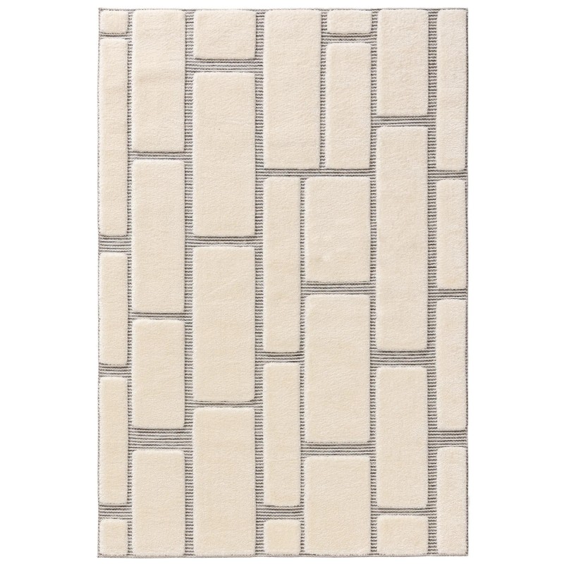 Vaip Elvy Cream/Grey 120x170 cm