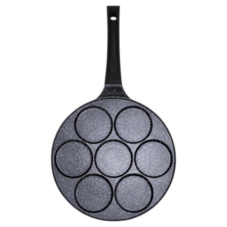 Graniitmunapann 7 auguga BLACK LINE 26 cm | FreshDesign.ee