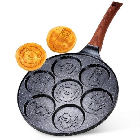 Graniitmunapann 7 auguga BLACK&WOOD 26 cm | FreshDesign.ee