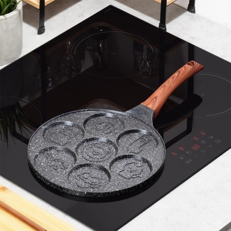 Graniitmunapann 7 auguga BLACK&WOOD 26 cm