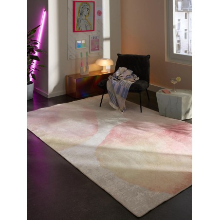 Pestav vaip Luna Beež/Roosa 200x300 cm