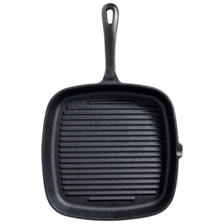 Silikoonkattega kandiline malmist grillpan... | FreshDesign.ee