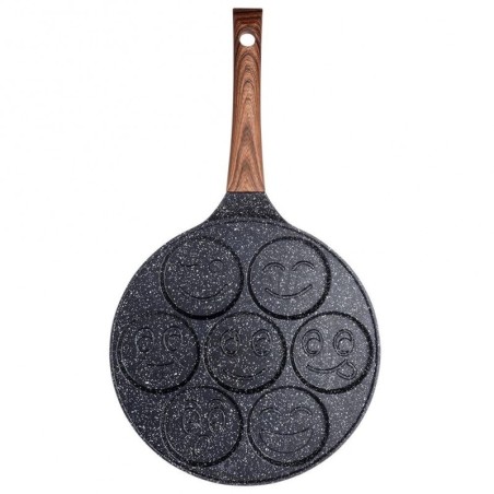 Graniitmunapann 7 auguga BLACK&WOOD 26 cm | FreshDesign.ee