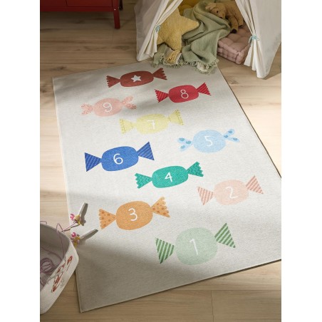 Mitmevärviline lastevaip Baby 120x170 cm