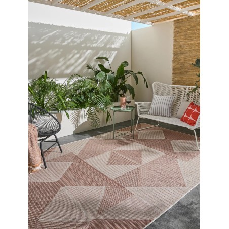 Sise- ja välivaip Bronco Terracotta 80x150 cm