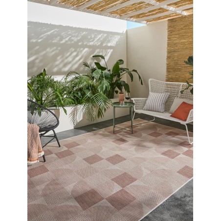 Sise- ja välivaip Bronco Terracotta 80x150 cm